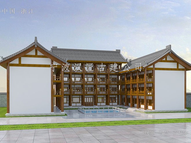 仿古建筑設(shè)計效果案例欣賞