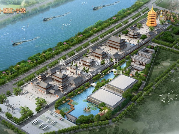 仿古寺廟施工，重塑歷史建筑的壯麗與輝煌