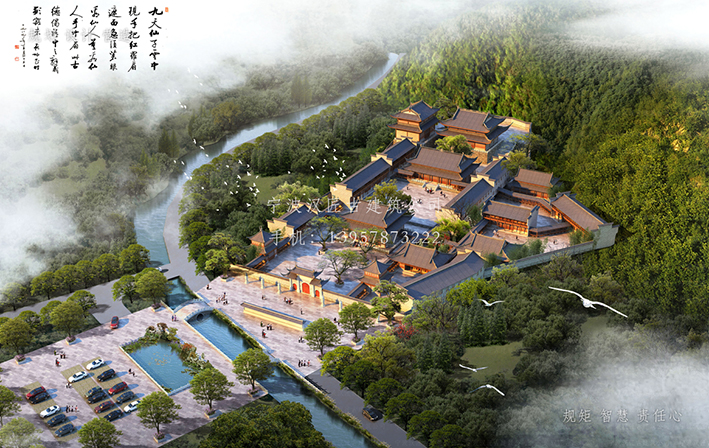 探索寺廟設(shè)計效果圖的高質(zhì)量制作
