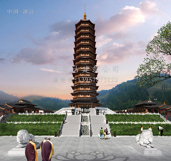 中式古建筑寺廟設(shè)計(jì)，專業(yè)規(guī)劃打造宗教建筑新典范