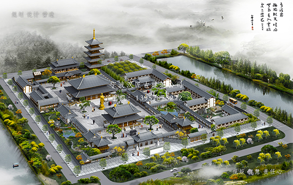 海寧寺廟設(shè)計與施工，古建公司提供一站式建設(shè)服務(wù)