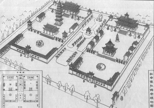 寺廟規(guī)劃設(shè)計(jì)布局及寺院圖紙規(guī)范分析  第7張
