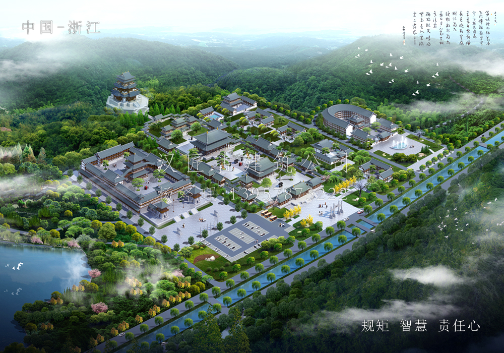 寺廟建筑整體規(guī)劃設(shè)計(jì)布局的重要性  第1張
