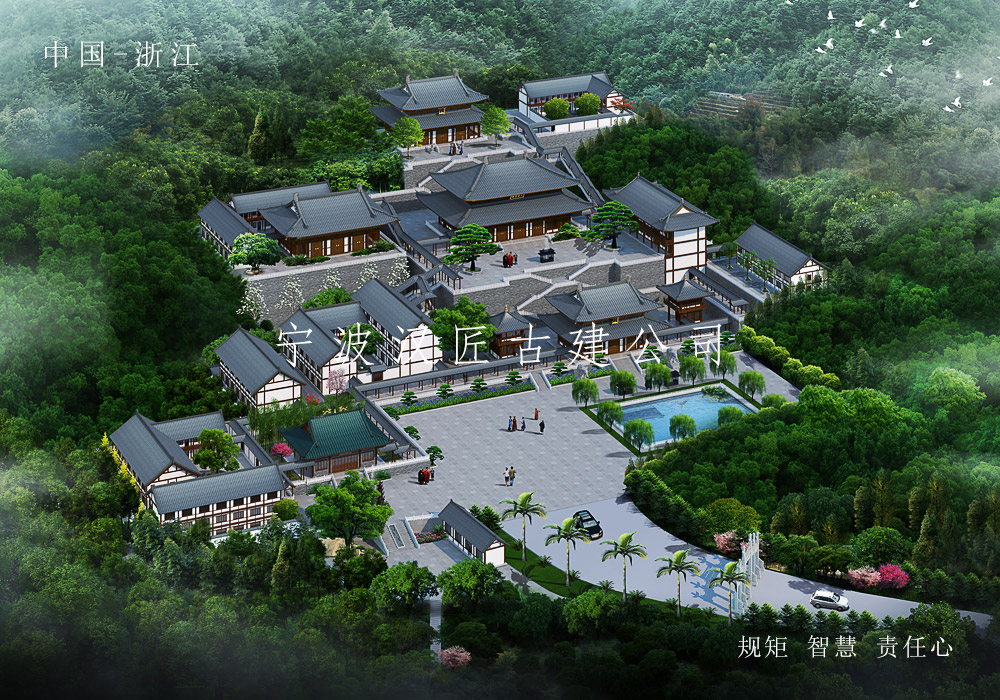 寺廟建筑整體規(guī)劃設(shè)計(jì)布局的重要性  第4張