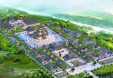 寺院古建筑總體規(guī)劃設(shè)計(jì)方案